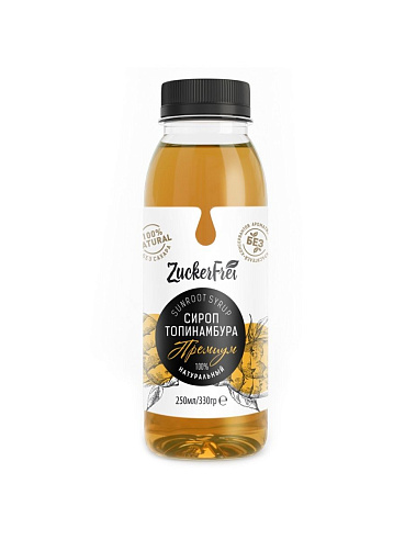 Сироп Топинамбура натуральный (премиум) без сахара  250мл